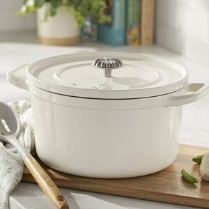 ❤️ 2025 The Pioneer Woman Linen Cast Iron Dutch Oven